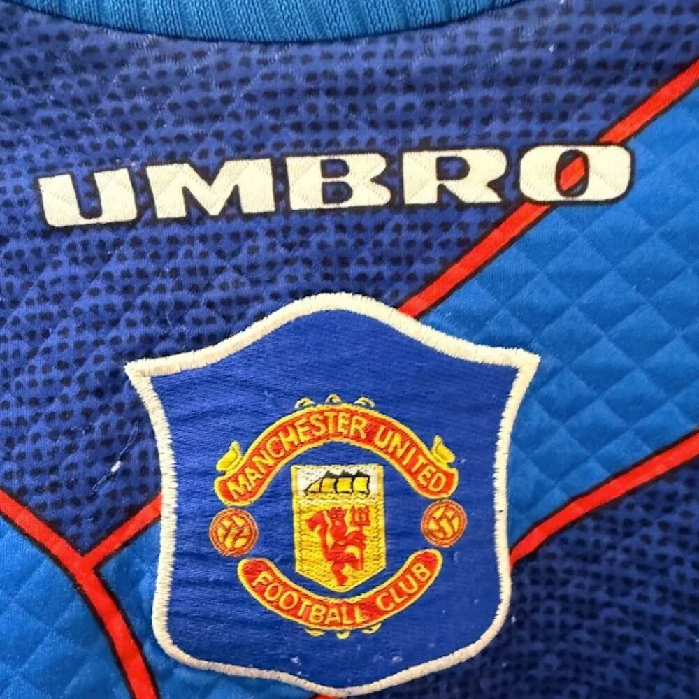 Vintage 1994-95 Manchester United Goalkeeper Jersey - Medium Men's Authentic Kit - Picture 3 of 4